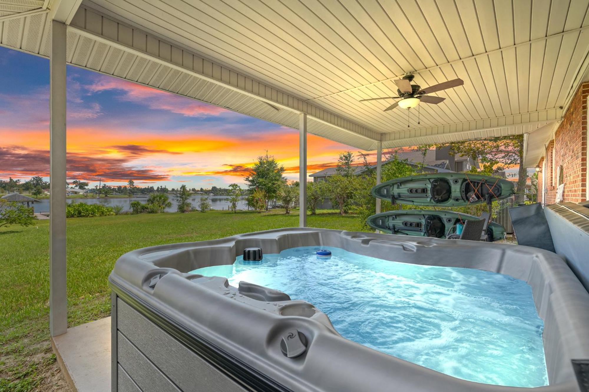 Nautical Nirvana-Waterfront Joys From Sunrise Paddles To Hot Tub Sunsets Villa Panama City Exterior photo